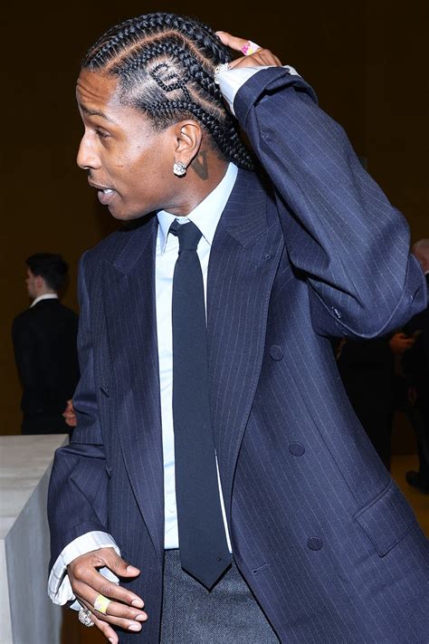 asap rocky braids 2023